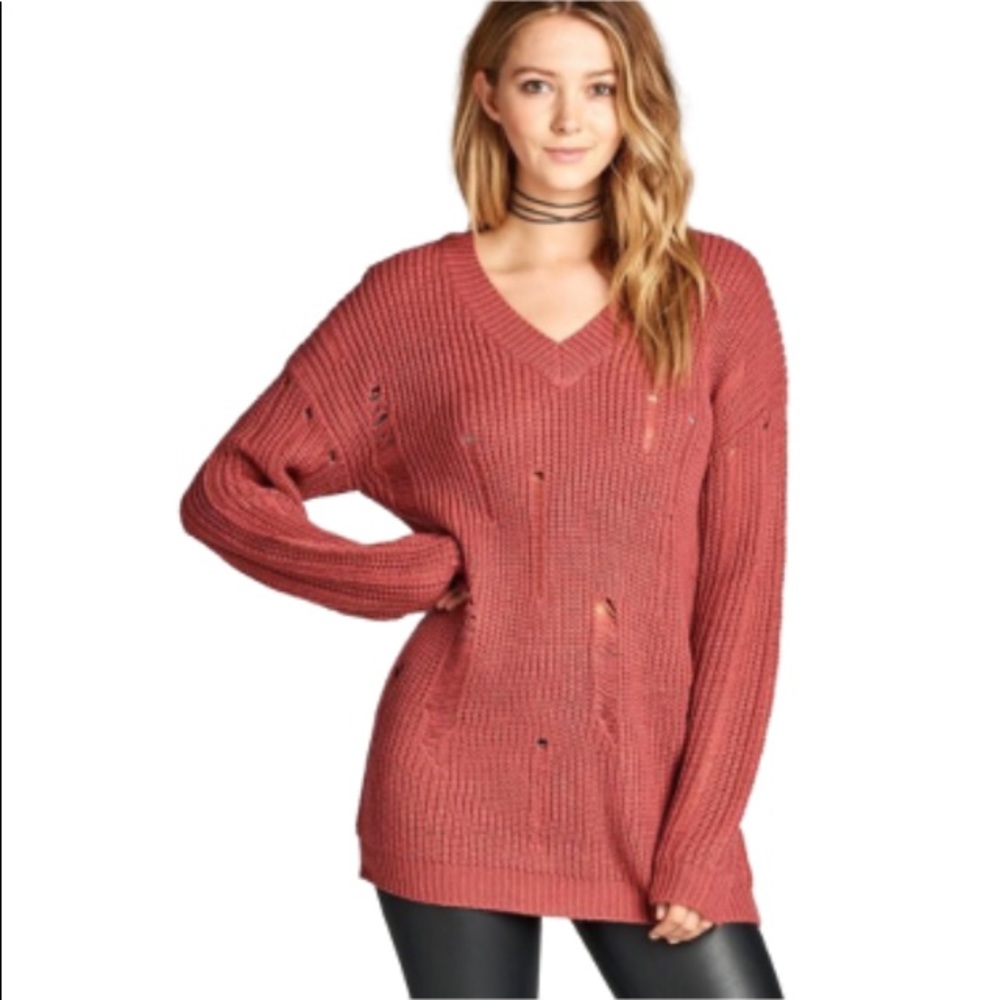 Active USA Knit Sweater